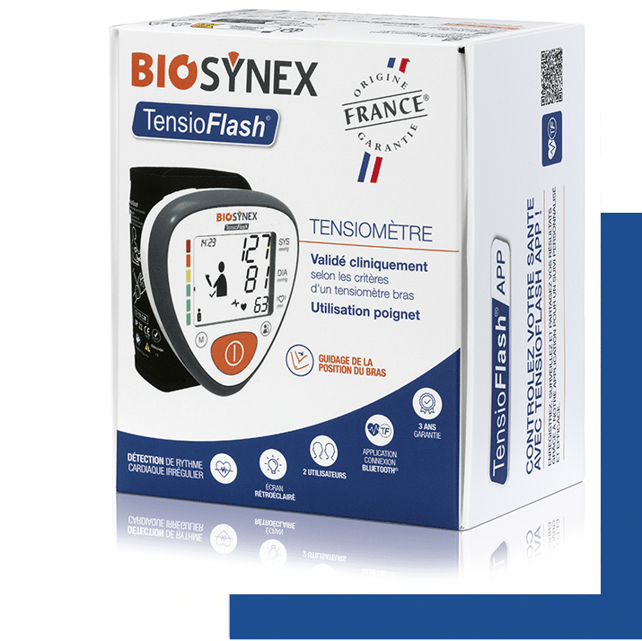 Tensioflash biosynex prise de tension poignet